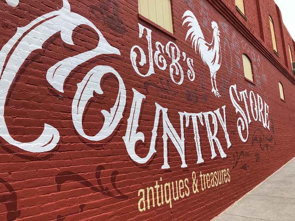 J and B Country Store Mural